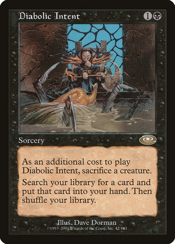 Image for Diabolic Intent (42) (Planeshift) - Magic: The Gathering