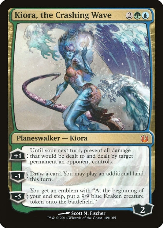 Image for Kiora, the Crashing Wave (149) (Born of the Gods) - Magic: The Gathering