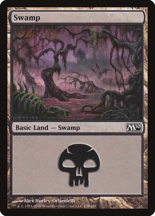 Image for Swamp (239) (239) (Magic 2010 (M10)) - Magic: The Gathering