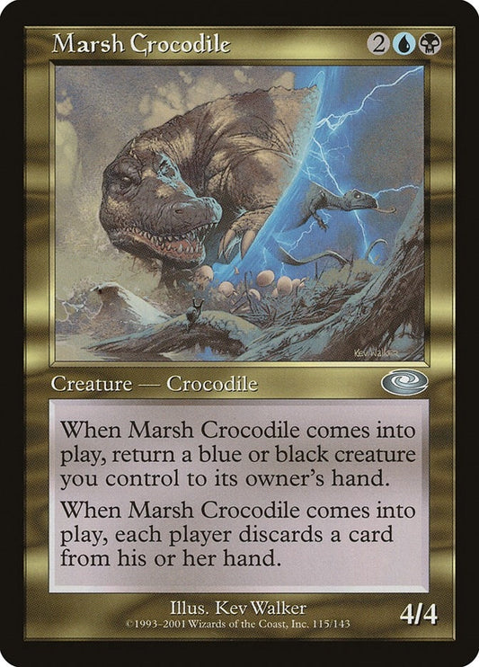 Image for Marsh Crocodile (115) (Planeshift) - Magic: The Gathering