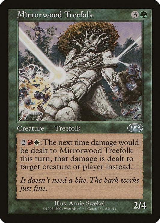Image for Mirrorwood Treefolk (83) (Planeshift) - Magic: The Gathering