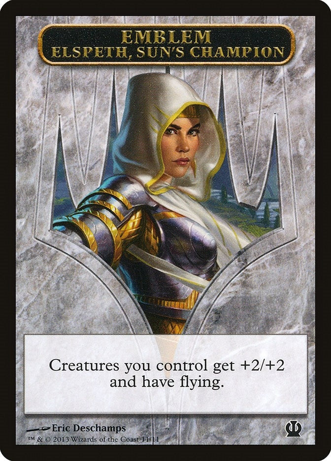 Image for Emblem - Elspeth, Sun's Champion (11) (Theros) - Magic: The Gathering