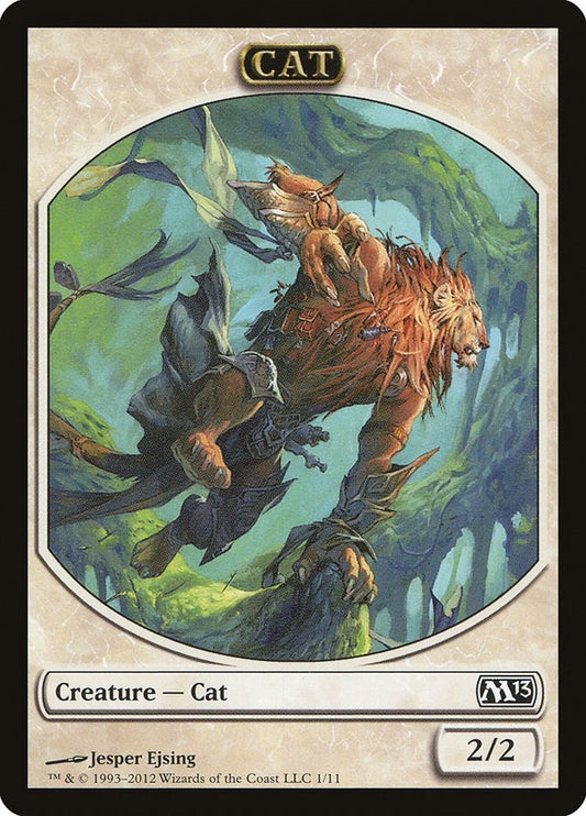 Image for Cat Token (1) (Magic 2013 (M13)) - Magic: The Gathering