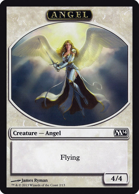 Image for Angel Token (2) (Magic 2014 (M14)) - Magic: The Gathering