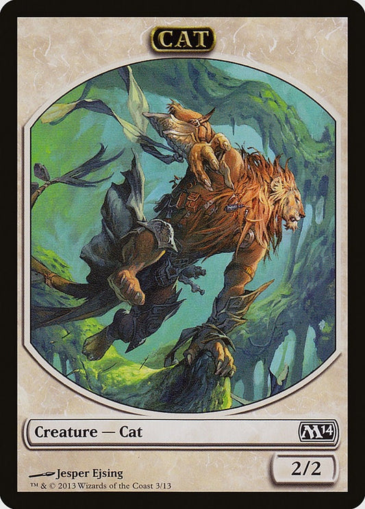 Image for Cat Token (3) (Magic 2014 (M14)) - Magic: The Gathering