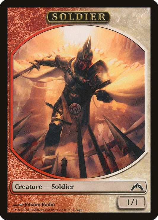 Image for Soldier Token (Gatecrash) (1) (League Promos) - Magic: The Gathering