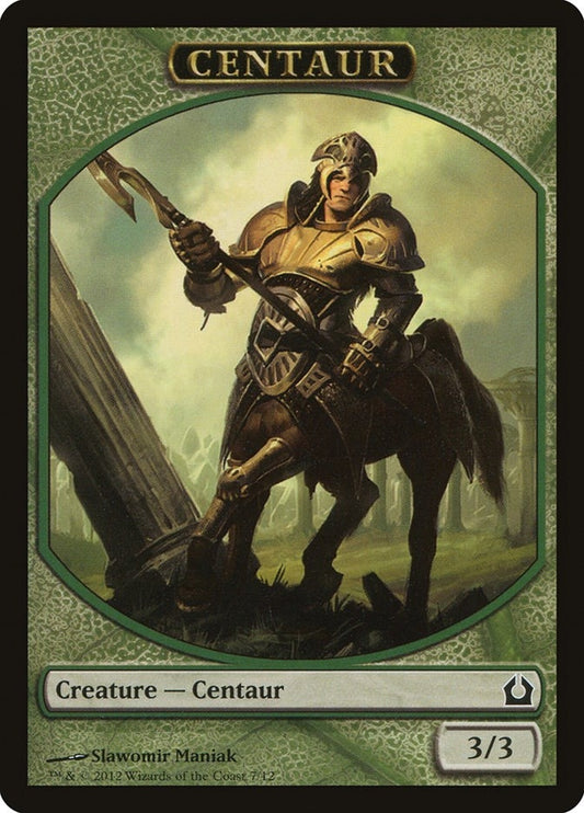 Image for Centaur Token (7) (Return to Ravnica) - Magic: The Gathering