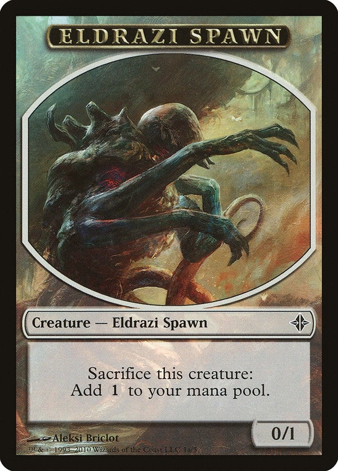 Image for Eldrazi Spawn Token (1a) (1a) (Rise of the Eldrazi) - Magic: The Gathering