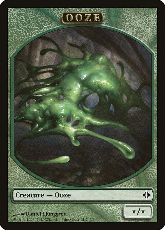 Image for Ooze Token (4) (Rise of the Eldrazi) - Magic: The Gathering