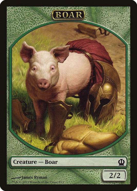 Image for Boar Token (8) (Theros) - Magic: The Gathering