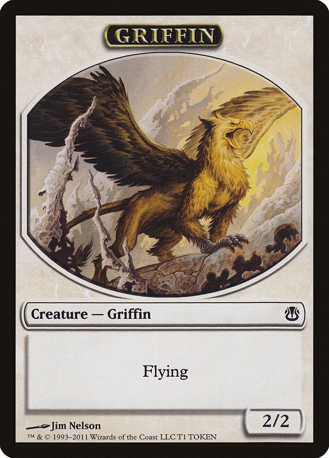 Image for Griffin Token (T1) (Duel Decks: Ajani vs. Nicol Bolas) - Magic: The Gathering