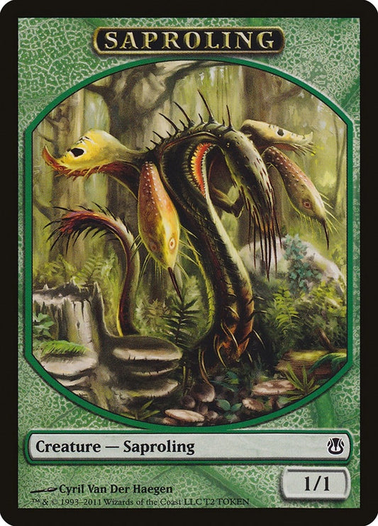 Image for Saproling Token (T2) (Duel Decks: Ajani vs. Nicol Bolas) - Magic: The Gathering