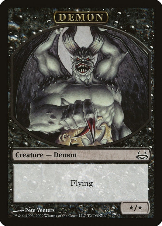 Image for Demon Token (2) (Duel Decks: Divine vs. Demonic) - Magic: The Gathering