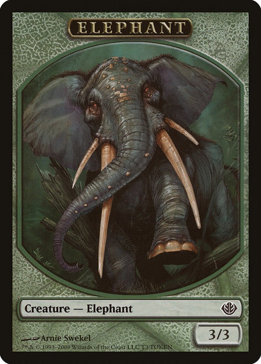 Image for Elephant Token (T3) (Duel Decks: Garruk vs. Liliana) - Magic: The Gathering