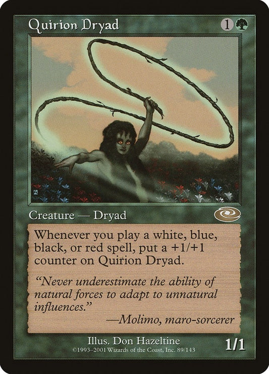 Image for Quirion Dryad (89) (Planeshift) - Magic: The Gathering