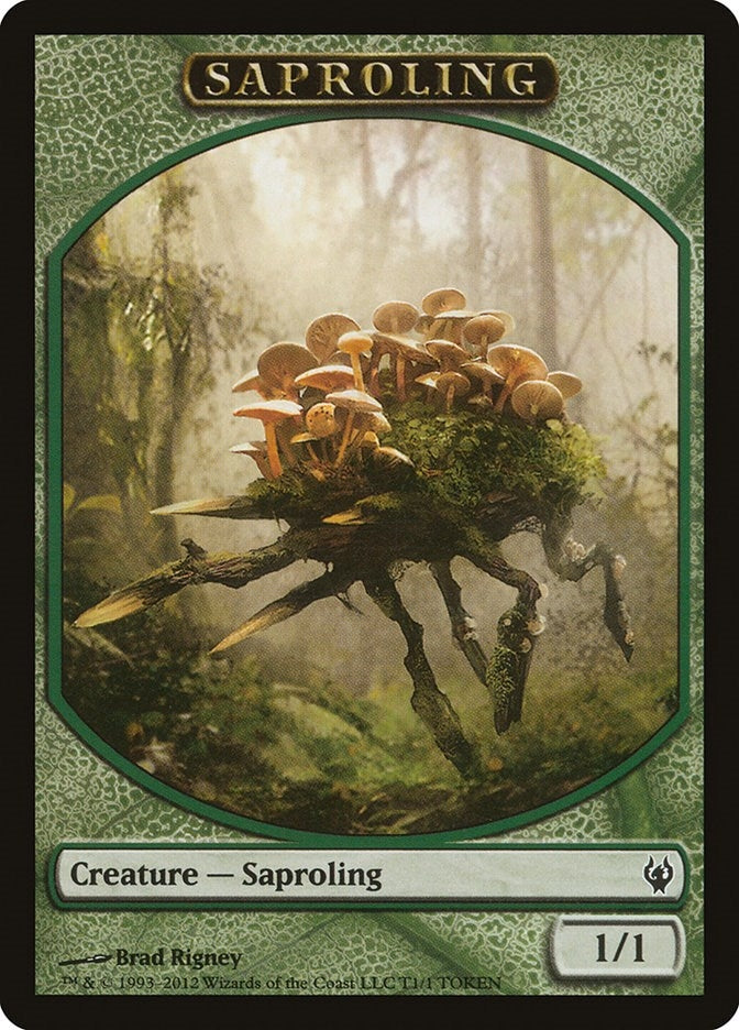 Image for Saproling Token (T1) (Duel Decks: Izzet vs. Golgari) - Magic: The Gathering