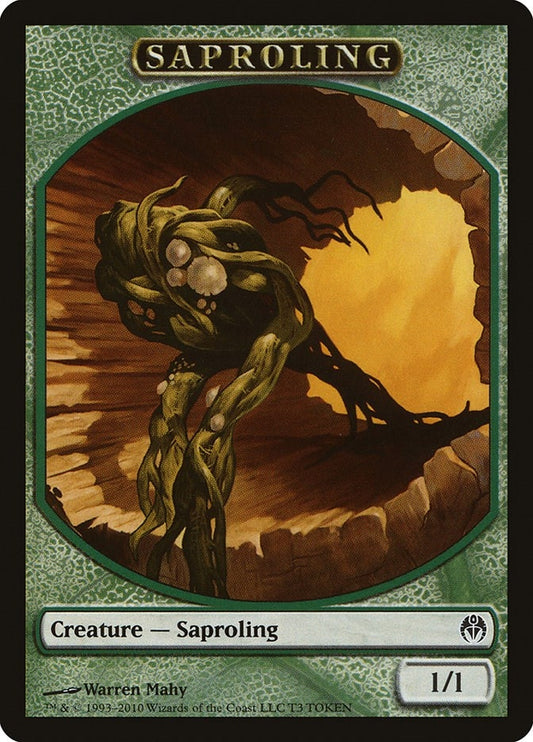 Image for Saproling Token (T3) (Duel Decks: Phyrexia vs. the Coalition) - Magic: The Gathering