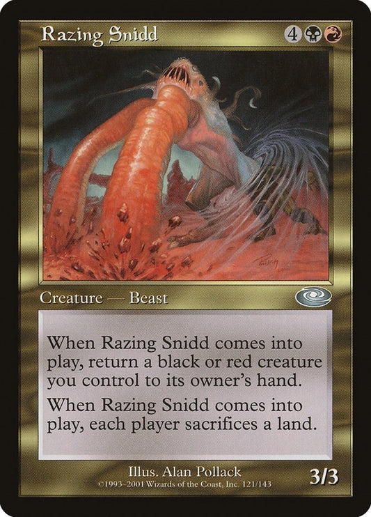 Image for Razing Snidd (121) (Planeshift) - Magic: The Gathering