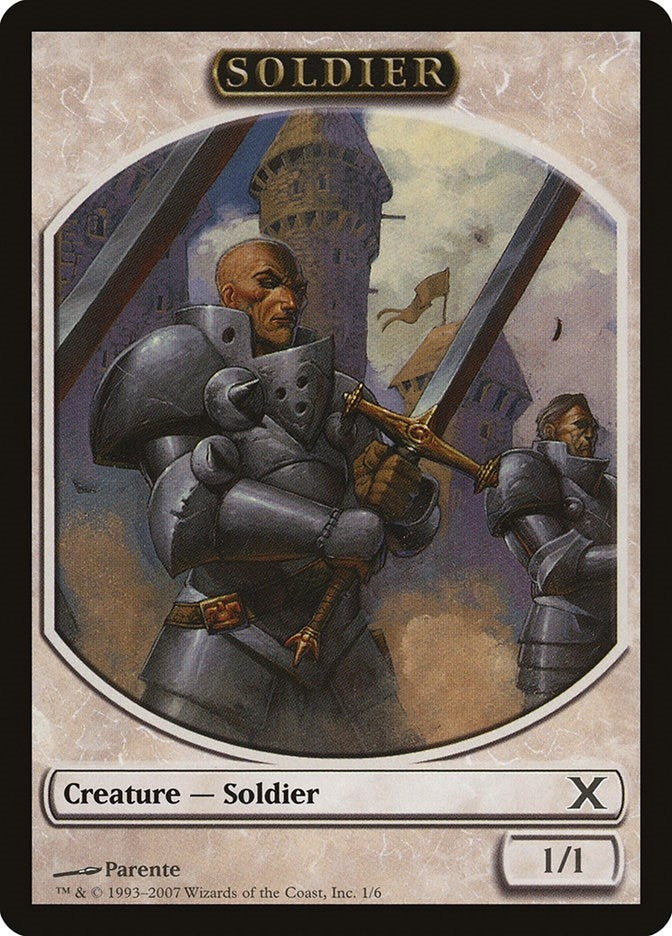 Image for Soldier Token (1) (10th Edition) - Magic: The Gathering