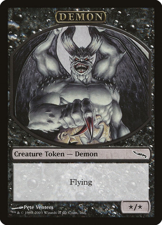 Image for Demon Token (MRD) (Magic Player Rewards) - Magic: The Gathering