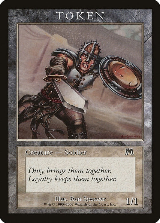 Image for Soldier Token (ONS) (Magic Player Rewards) - Magic: The Gathering