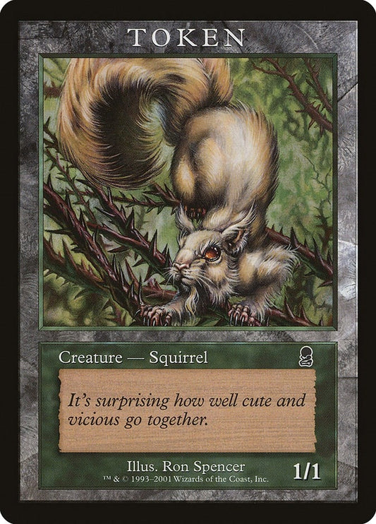 Image for Squirrel Token (ODY) (Magic Player Rewards) - Magic: The Gathering