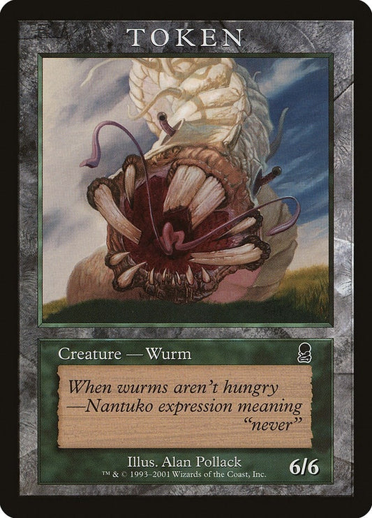 Image for Wurm Token (ODY) (Magic Player Rewards) - Magic: The Gathering