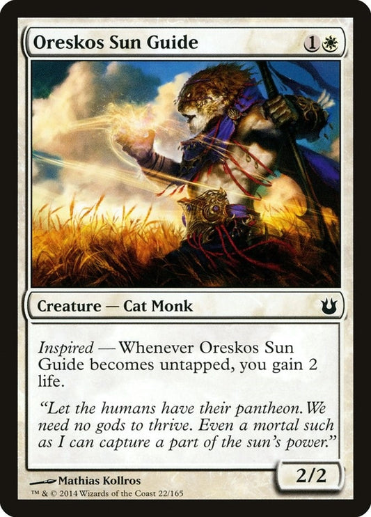 Image for Oreskos Sun Guide (22) (Born of the Gods) - Magic: The Gathering