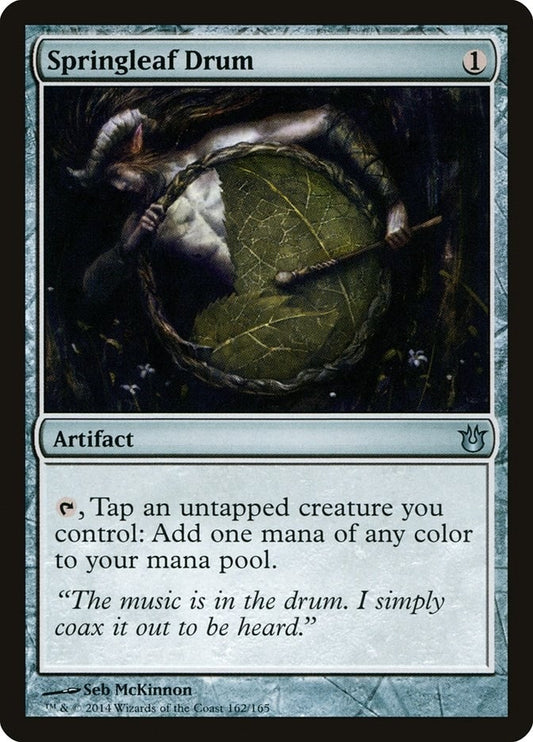 Image for Springleaf Drum (162) (Born of the Gods) - Magic: The Gathering