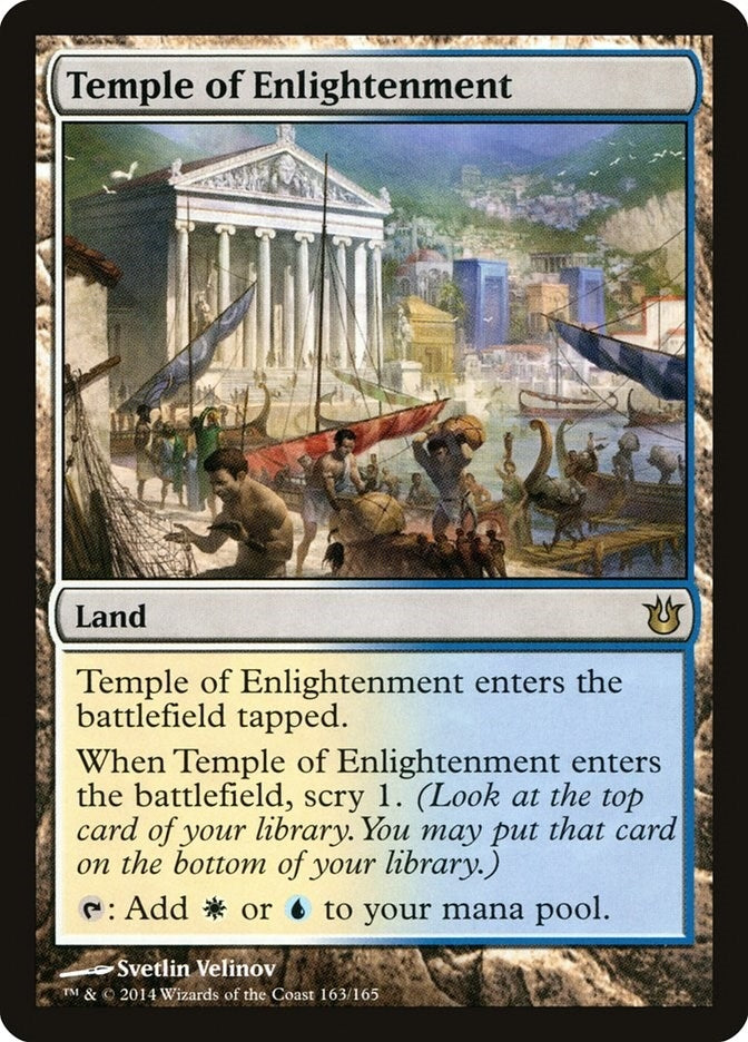 Image for Temple of Enlightenment (163) (Born of the Gods) - Magic: The Gathering