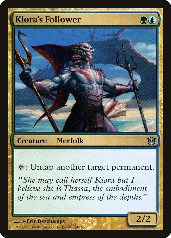 Image for Kiora's Follower (150) (Born of the Gods) - Magic: The Gathering