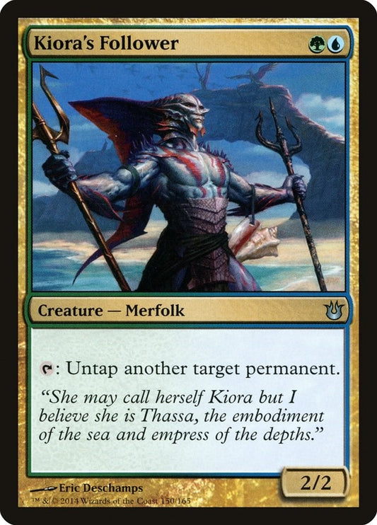 Image for Kiora's Follower (150) (Born of the Gods) - Magic: The Gathering