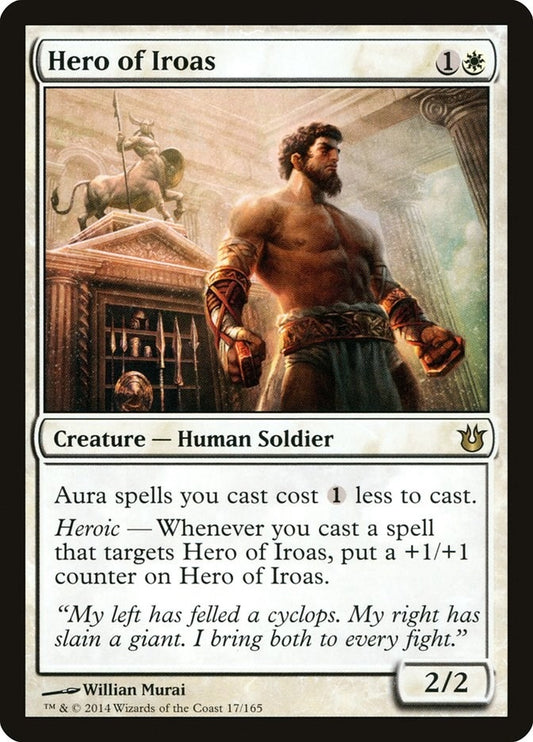 Image for Hero of Iroas (17) (Born of the Gods) - Magic: The Gathering