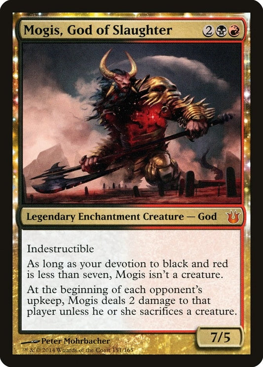 Image for Mogis, God of Slaughter (151) (Born of the Gods) - Magic: The Gathering