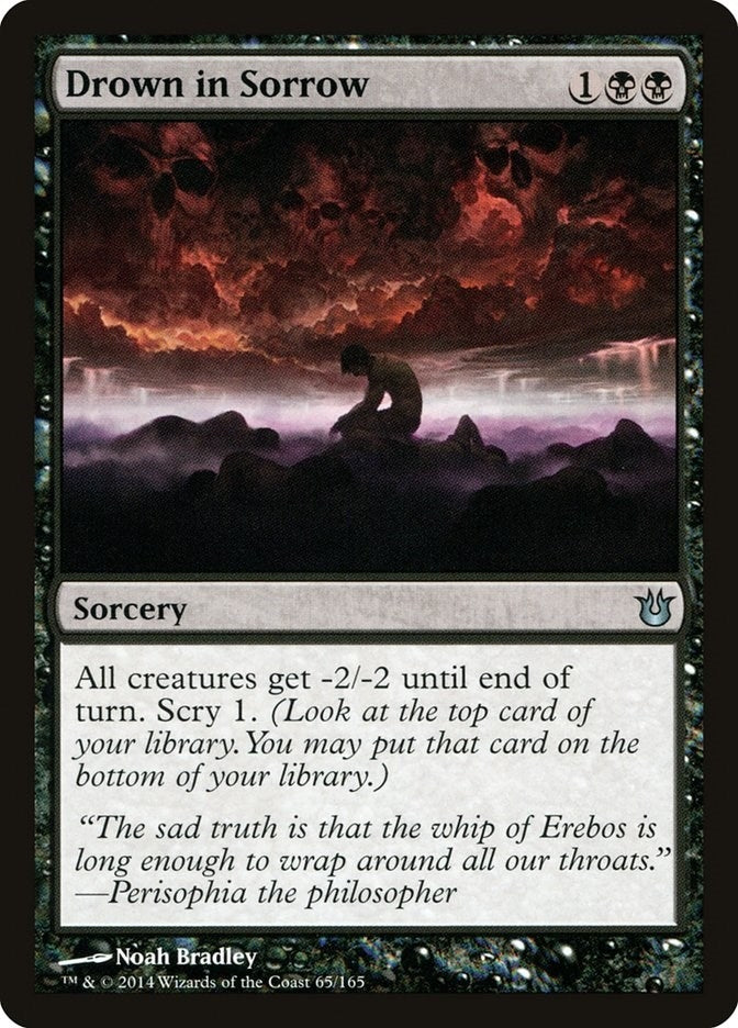 Image for Drown in Sorrow (65) (Born of the Gods) - Magic: The Gathering