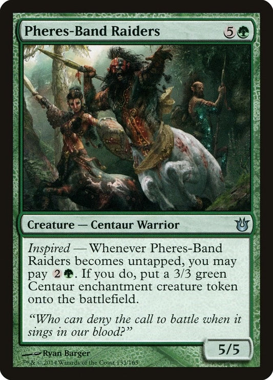 Image for Pheres-Band Raiders (133) (Born of the Gods) - Magic: The Gathering