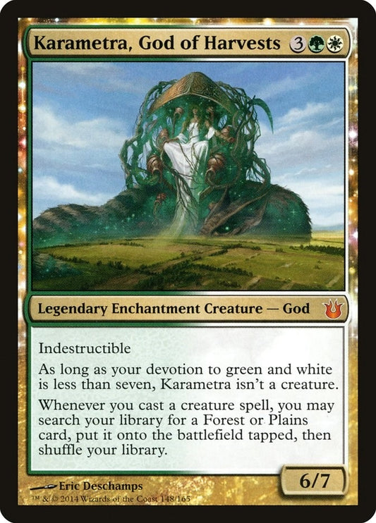 Image for Karametra, God of Harvests (148) (Born of the Gods) - Magic: The Gathering