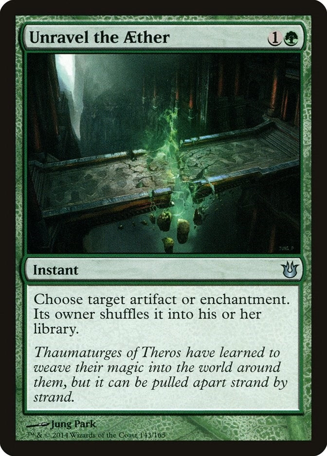 Image for Unravel the Aether (143) (Born of the Gods) - Magic: The Gathering