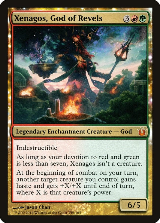 Image for Xenagos, God of Revels (156) (Born of the Gods) - Magic: The Gathering