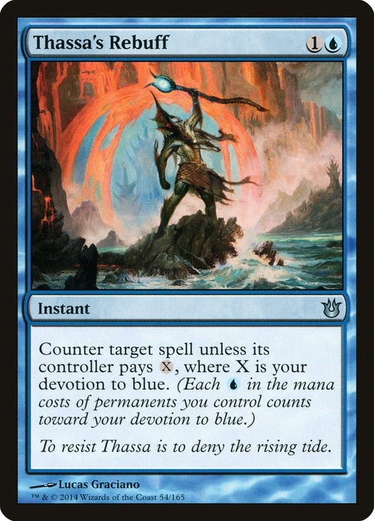 Image for Thassa's Rebuff (54) (Born of the Gods) - Magic: The Gathering