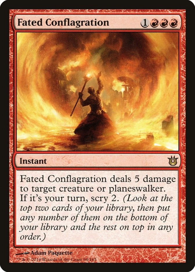 Image for Fated Conflagration (94) (Born of the Gods) - Magic: The Gathering