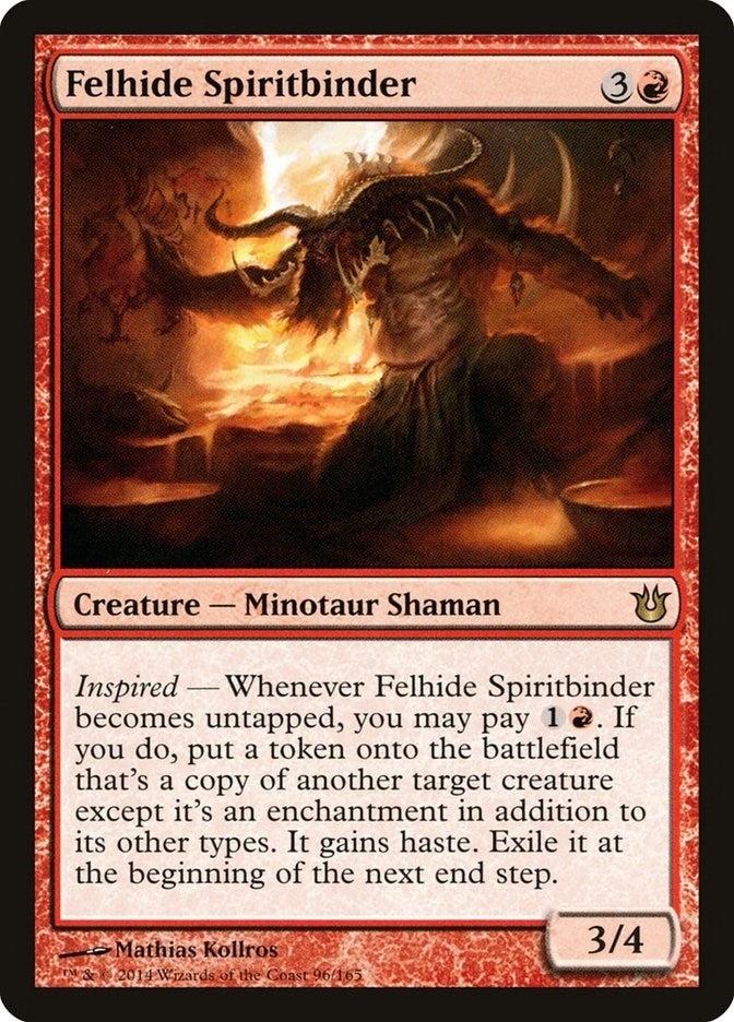 Image for Felhide Spiritbinder (96) (Born of the Gods) - Magic: The Gathering