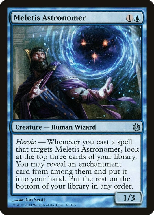Image for Meletis Astronomer (43) (Born of the Gods) - Magic: The Gathering
