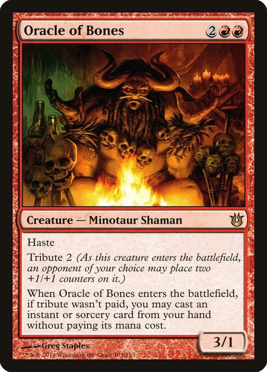 Image for Oracle of Bones (103) (Born of the Gods) - Magic: The Gathering