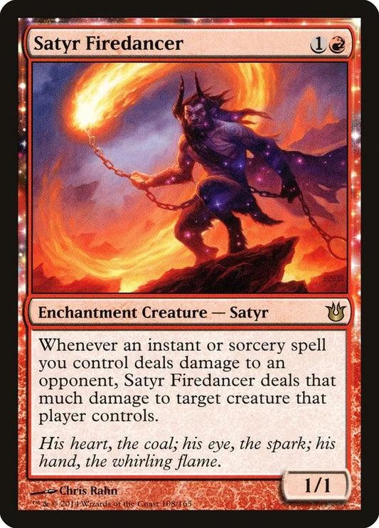 Image for Satyr Firedancer (108) (Born of the Gods) - Magic: The Gathering
