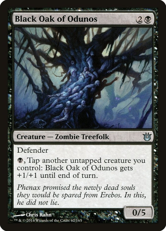 Image for Black Oak of Odunos (62) (Born of the Gods) - Magic: The Gathering
