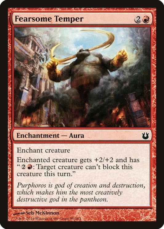 Image for Fearsome Temper (95) (Born of the Gods) - Magic: The Gathering