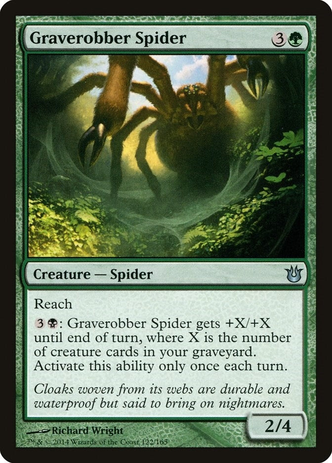 Image for Graverobber Spider (122) (Born of the Gods) - Magic: The Gathering