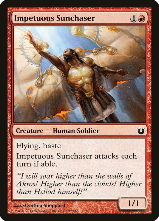 Image for Impetuous Sunchaser (99) (Born of the Gods) - Magic: The Gathering