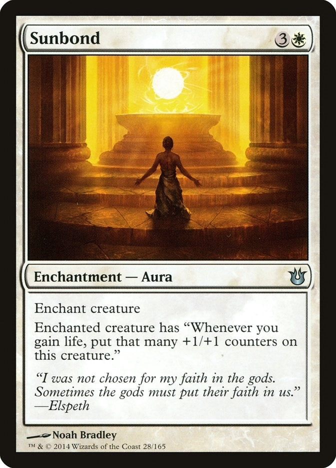 Image for Sunbond (28) (Born of the Gods) - Magic: The Gathering